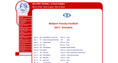 Desktop Screenshot of bellportfootball.com